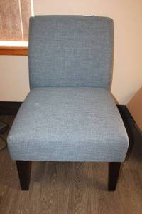 lot 8 image: Quincy Accent Chair Azure blue