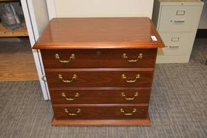 lot 174 image: Dresser type wooden file cabinet by DMI Furniture - 32W x 19D x 30H