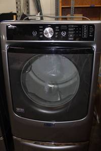 lot 51 image: Maytag Front-Loading Washing Machine 27W x 30D x 54 Tall Model MHW5500FC0