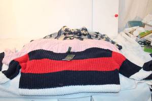 lot 151 image: Womens clothes size M, see pictures  Ralph Lauren sweaters