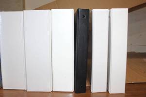 lot 171 image: 3-Ring Binders different sizes as shown