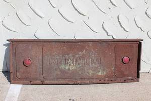 lot 72 image: Vintage International Truck Bed Tailgate
