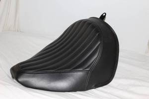 lot 75 image: Unused Leather Motorcycle Seat