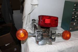 lot 83 image: Rear Tire Fender and Blinkers