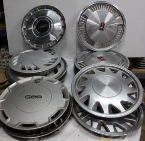 lot 123 image: Various Auto Hubcaps as shown in pictures