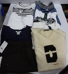 lot 144 image: Womens Clothes Sweaters, tops and pant size M-LG