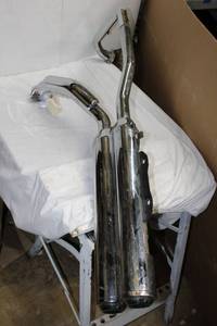 lot 242 image: Honda vtx 1300 exhaust muffler