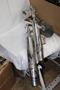 lot 244 image: 1999-2004 Kawasaki Vulcan VN1500 exhaust system