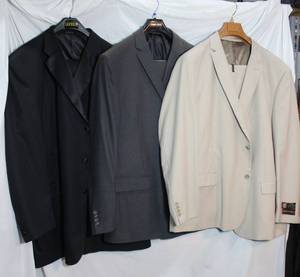 lot 234 image: Mens Clothes Giorgio Fiorelli 54L, Angelo Rossi 54L, Lucelli 54L, see pictures