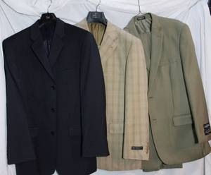 lot 274 image: Mens Clothes Steve Harvey 40R, Effetti 40R, DeZilino