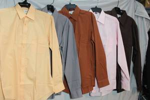 lot 282 image: Mens Clothes Dress shirts - Lucasini 1534-35, see pictures