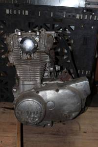 lot 309 image: 1970s Yamaha XS650 engine as shown