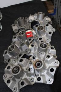 lot 333 image: Deck Spindle housings (and spring)
