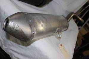 lot 336 image: 2009 Yamaha WR250F exhaust muffler (per sign)