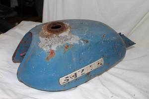 lot 247 image: Vintage Suzuki fuel tank