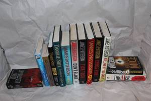 lot 384 image: Books and novels as shown - includes James Patterson and Danielle Steel