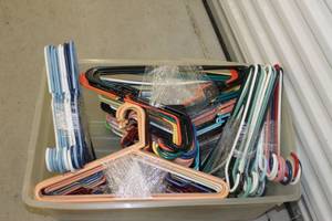 lot 388 image: Plastic hangers as shown
