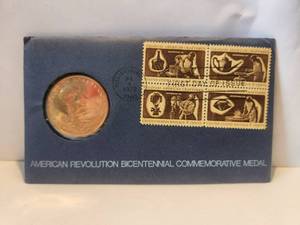 lot 13 image: American Revolution Bicentennial Commemorative Medal - Sons of Liberty - 1972