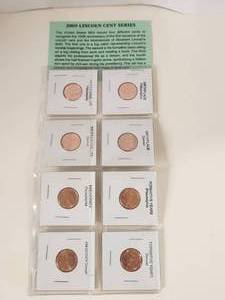 lot 16 image: 2009 Lincoln cent series