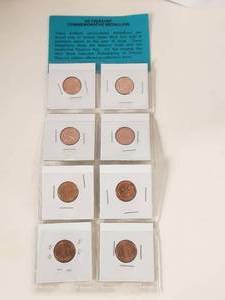 lot 19 image: US Treasury Commemorative Medallion set - brilliant uncirculated