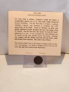 lot 46 image: 1909 VDB - Lincoln Head Cent