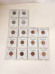lot 85 image: Selection of brilliant uncirculated coins