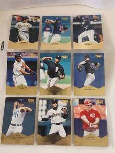 lot 97 image: Selection of 1997 Pinnacle baseball cards