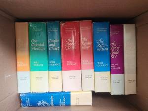lot 65 image: Selection of vintage history books - The Story of Civilization ...
