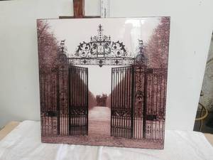 lot 107 image: Large portrait wall art