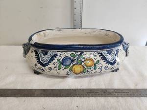 lot 143 image: Hand crafted planter - Made in Italy