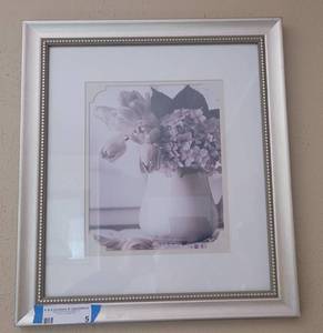 lot 5 image: FRAMED PRINT IN DESIGN SHOWN.