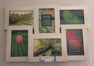 lot 19 image: 6-OPENINGS PHOTO FRAME AS SHOWN. APPROX. 19 X 13