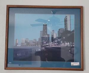 lot 25 image: FRAMED 25 X 21 PRINT AS SHOWN.