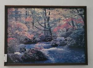lot 27 image: FRAMED 22 X 29 PRINT AS SHOWN.