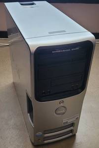 lot 50 image: DELL DIMENSION E520 COMPUTER TOWER AS SHOWN.