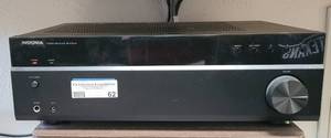 lot 62 image: INSIGNIA STEREO RECEIVER WITH BLUETOOTH NS-STR514 AS SHOWN. INLUDES 4 SPEAKERS.