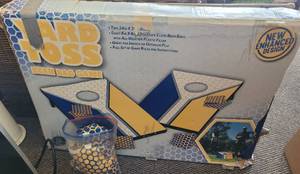 lot 82 image: YARD TOSS BEAN BAG GAME AS SHOWN.