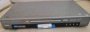 lot 112 image: SAMSUNG DVDCDMP3 PLAYER MODEL DVD-S221 AS SHOWN.