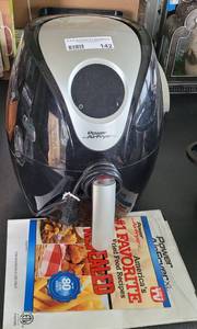 lot 142 image: POWER AIRFRYER XL AS SHOWN.