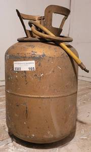 lot 165 image: AIR TANK AS SHOWN.