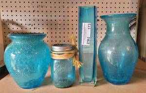 lot 173 image: LOT OF VASES AS SHOWN.