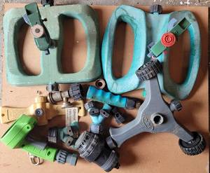lot 181 image: LOT OF SPRINKLERS AND MORE AS SHOWN.