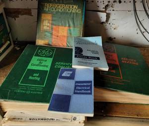 lot 187 image: HVAC HANDBOOKS AS SHOWN.
