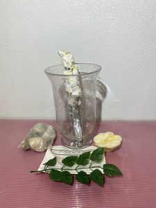 lot 15 image: New San Miguel Candle Lamps Atlantis Water Garden Model #293504 - Clear Glass