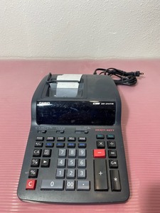 lot 16 image: Casio Heavy Duty 12 Digits DR-210TM Calculator - Black