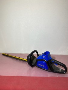 lot 17 image: Kobalt 40V Max Hedge Trimmer Model# KHT 240-07 Cordless Tool Only - Blue