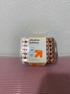 lot 21 image: New Up & Up Alkaline Batteries, AA - 48 Count