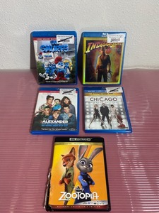 lot 47 image: Lot of 5 - Assorted Blu-Ray Movies - As Shown