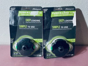 lot 53 image: Lot of 2 - New Shakespeare Push-N-Load Universal Trimmer Heads