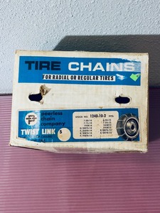 lot 80 image: Tire Chains for Radial or Regular Tires - Twist Link